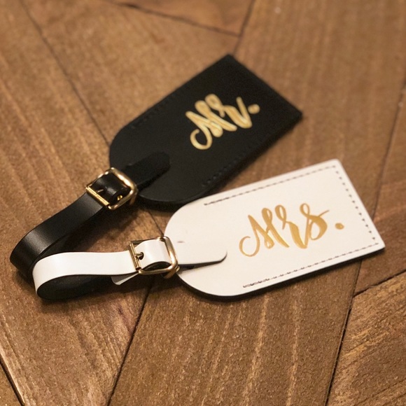 Other - Mr. and Mrs. Luggage Tags